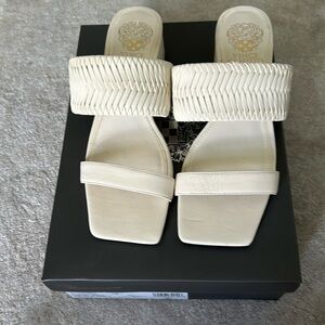 Vince Camuto Women's Shamira Woven Sandal Heeled size 7M